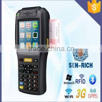 Handheld Barcode Scanner PDA with Themal Printer Factory Price Made in China