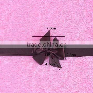 ribbon bow with elastic loop