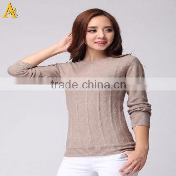 Best selling 100% cotton woman sweater