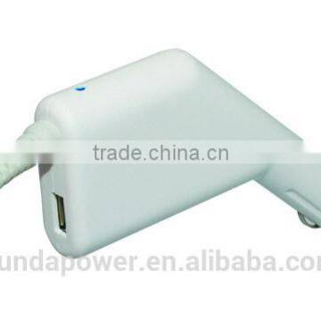 White Black HUNDA CE Rohs FCC Car power adapter charger for 3D Robotics Solo