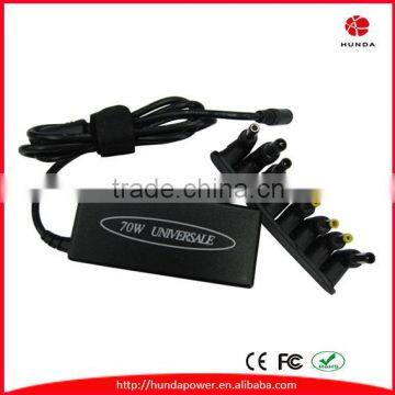 70W Universal Laptop Charger AC Adapter Power Supply Antomatic Voltage Output 15-19.5V with 8-12 connectors