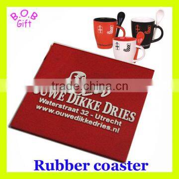 Promotional cardboard drink coasters