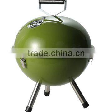 Outdoor 14'' inch smokeless charcoal bbq grill with LFGB approved