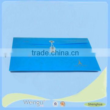 a4 wholesale plastic file folder with fastener