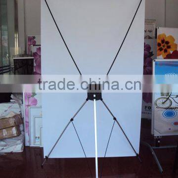 Big Korea X banner stand (aluminum pole)