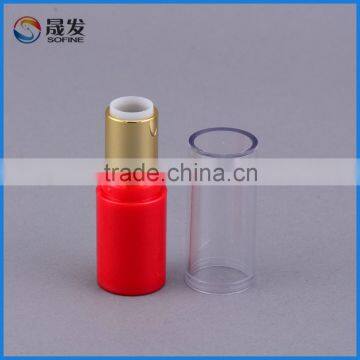 Small Empty Plastic Red Cosmetic Empty Lipstick Tube photo-2