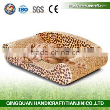 BSCI Pet Factory S Shape High-Grade Corrugated Cardboard Cat Scratcher