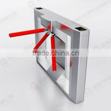 Big Promotion 304 Stainless Steel Rfid Card Reader Half Height Turnstile Gate with Time Attendance