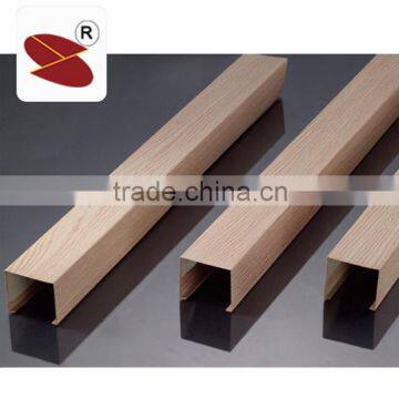 Office Fireproof Open Suspended Aluminum Baffle Tiles photo-3