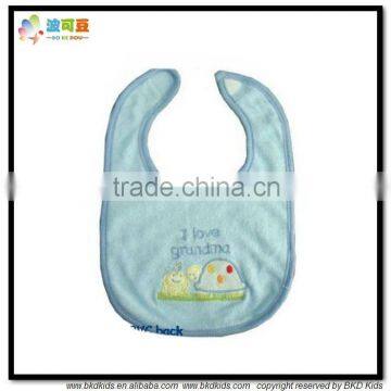 BKD Plain Cotton Cartoon Baby Bibs Factory Supplier photo-4