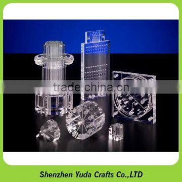 Engineering Acrylic Machined Pattern 3D CNC Acrylic Routing Milling Blocks Manufacturer