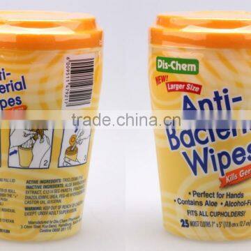 alcohol free antibacterial wet wipes