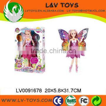 New design Plastic Doll toy for kids with light