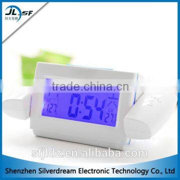 New Clock ABS + LED LCD Screen Clock Table Clock