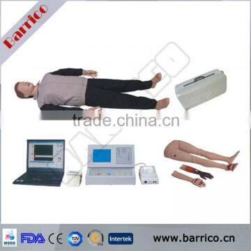 2015 Big LCD display high class computer-controlled CPR training manikin