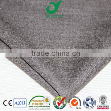 2016 Dubai hotsell poly rayon best quality twill linen look shiny men uniform suiting fabric