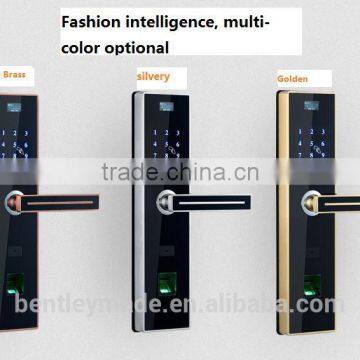 smart electronic fingerprint password door lock