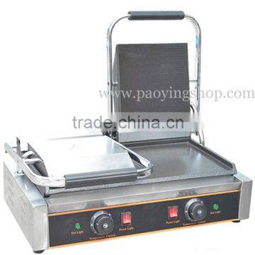 Commercial Use Non-stick 220v Electric Smooth Double Contact Grills