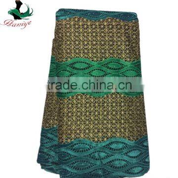 QXN21 Swiss Cotton Lace African Tulle Lace Embroidery Fabric Wholesale photo-4