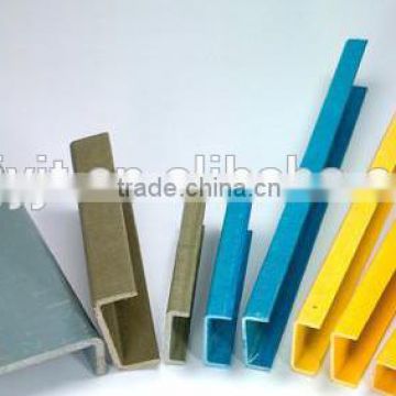 frp profile china u type frp channel