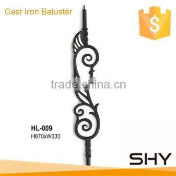 art design cast iron baluster metal stakes for fence