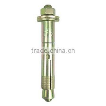 carbon steel wedge anchor with Cr3 zinc plated