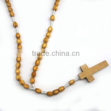 Handmade Cord Wood Rosary