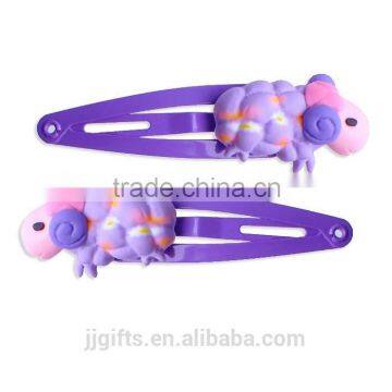 Sheep Style Hair Accessories Lady Hair Clips Polymer Style Hair Clips for Baby photo-2