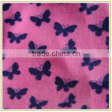 Various Cartoon Designs Printed Polyester Polar Fleece Fabric