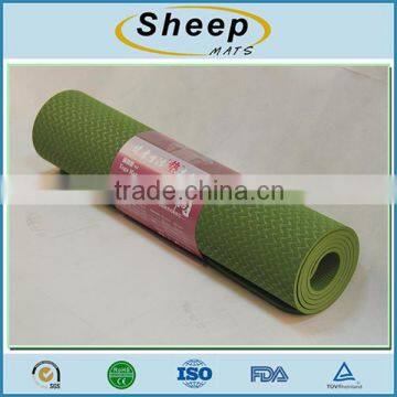 Eco custom family fitness blanket colored printed yoga mat