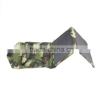 Factory Hot Selling 7W Backpack Solar Panel Battery Charger, Waterproof Solar Mobile Charger photo-2