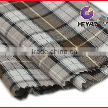 cloth import 100% tartan plaid cotton fabric