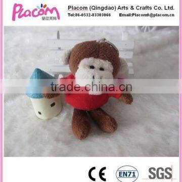 New High Quality Plush Monkey Keychain Toy Hot Selling