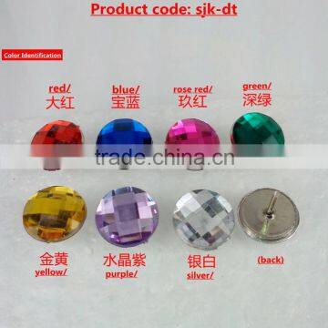 New selling super quality fashion rhinestone crystal button with good prices