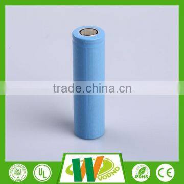 Different capacity 2000mAH 2200mAh li ion 18650 battery cell