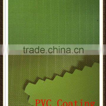 210D lattice oxford fabric with PVC backing coated