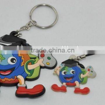 Soft PVC Keychain/Cheap Rubber Keychain
