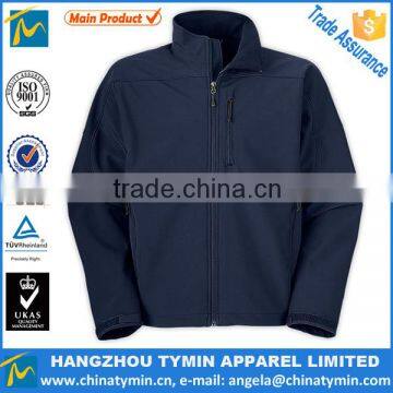 men 3 layers waterproof breathable softshell jacket