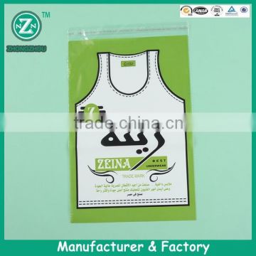 Custom printed opp bag transparent bag plastic bag, self-adhesive opp plastic bag, opp plastic header bag