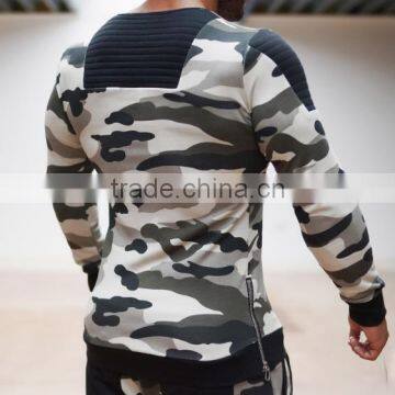 Mens Camo Sublimation T-shirt Wholesale Custom Muscle Shirt photo-2