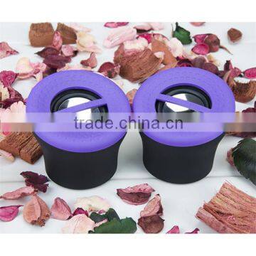 2.0 portable speaker mini bass speaker