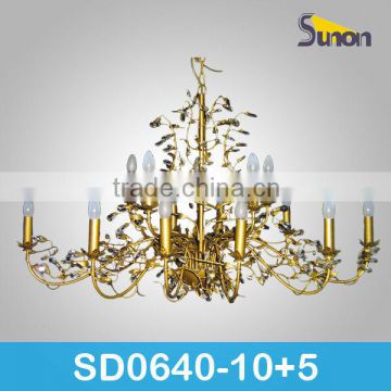 15 lights luster decorative metal chihuly style chandelier