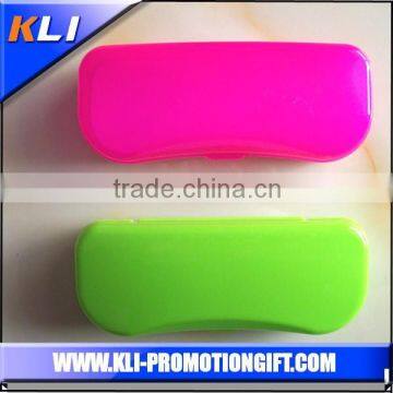 Novelty kids glasses case transparent