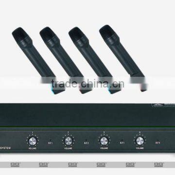 Factory High Quality Professional High Sensitivity Wireless Microphone Series LHY-530 Four Channel With Four Microphone photo-2