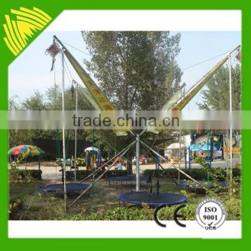 4 in 1 Bungee Jumping Trampoline For Sale, Hot Sale Children Bungee Jumping Equipment