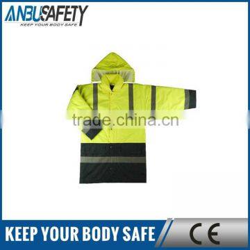 Long sleeve fire retardant safety vest with EN20471