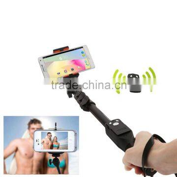 High-Grade 2in1 Handheld Monopod With Remote Shutter Control For Smart Phones