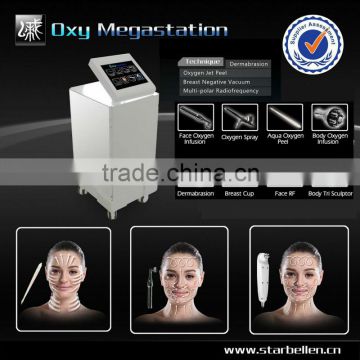 HOT Oxy Megestation Dermabrasion RF Oxygen Skin Whitening Machine