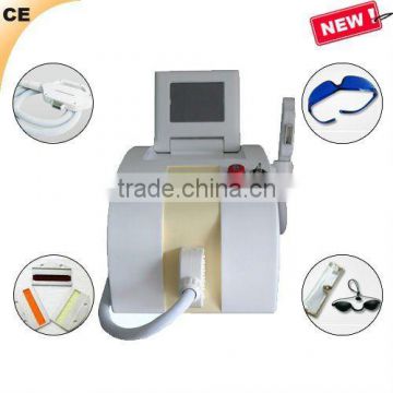 Portable beauty machine for replacing IPL hair removal machine and RF skin care machine