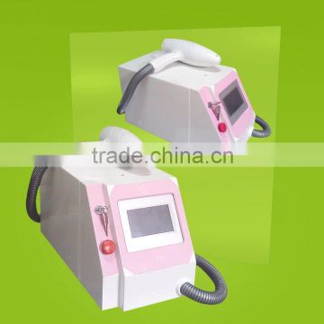 Aesthetic laser technology mini tattoo removal equipment for freckle, nevus,birthmark,eyebrow removal D001